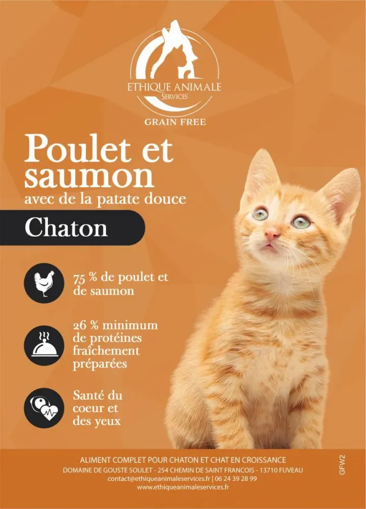 Croquettes pour chatons sur Fuveau vers Gardanne